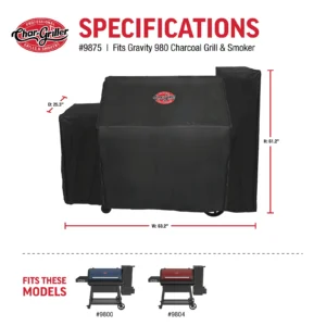 Gravity 980 Charcoal Grill Cover