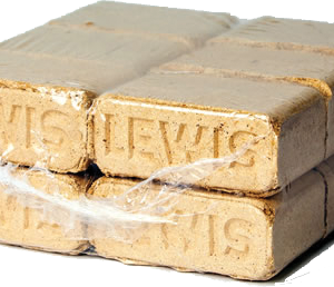 Lewis Fiber Fuel Bricks